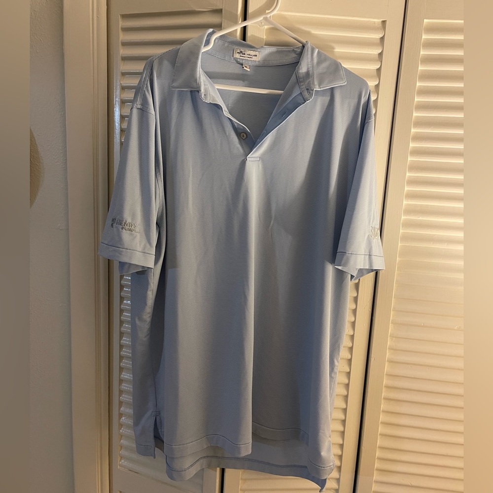 Peter Millar Sky Blue Polo Shirt